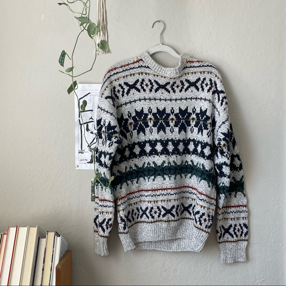 incredible vintage sweater <3